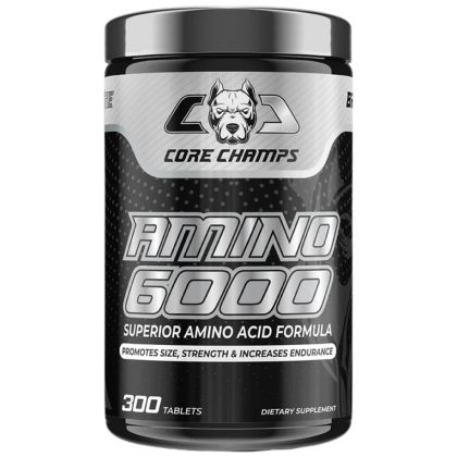 Core Champs by Kai Greene  Amino 6000 1000 mg  [300 Таблетки, 75 Дози]