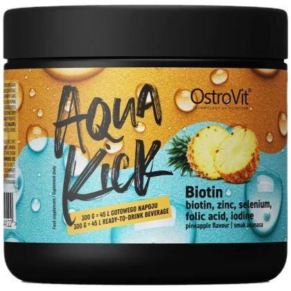 OstroVit  Aqua Kick / Advanced Hydration with Biotin, Zinc, Selenium  [300 грама, 30 Дози]