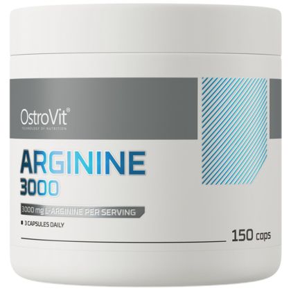 OstroVit  Arginine 3000 / L-Arginine Caps  [150 капсули, 50 Дози]