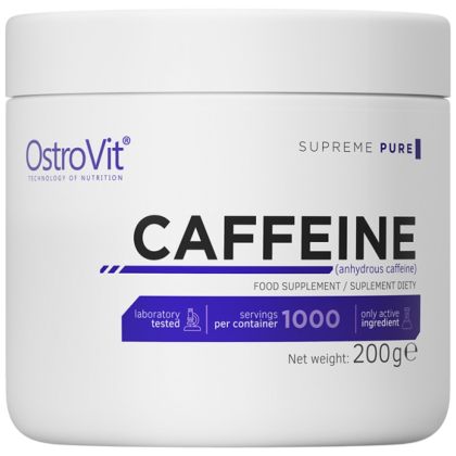 OstroVit  Caffeine Powder  [200 грама, 1000 Дози]