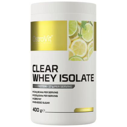 OstroVit  Clear Whey Isolate | 84% Whey Protein Isolate ~ Zero Fat & Carbs  [400 грама, 20 Дози]