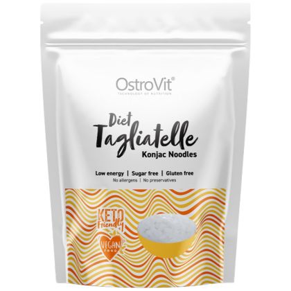 OstroVit  Diet Tagliatelle | Keto-Friendly Low-Calorie Konjac Noodles  [400 грама]