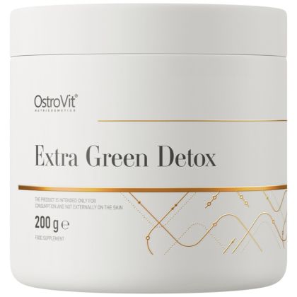 OstroVit  Extra Green Detox | Greens Detoxifying Formula  [200 грама, 25 Дози]