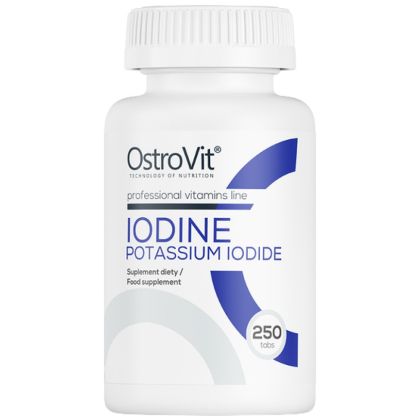 OstroVit  Iodine 400 mcg | Potassium Iodine  [250 Таблетки, 500 Дози]