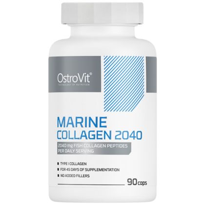 OstroVit  Marine Collagen 2040  [90 капсули, 45 Дози]