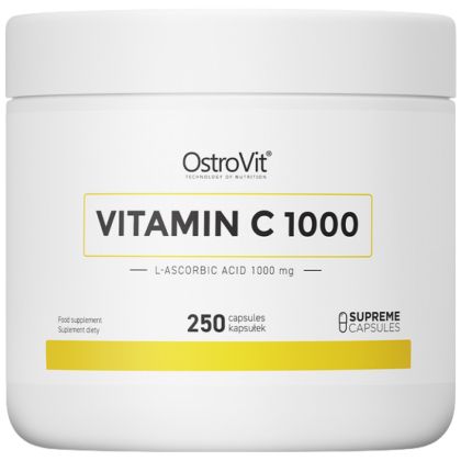 OstroVit  Vitamin C 1000 mg  [250 капсули, 250 Дози]