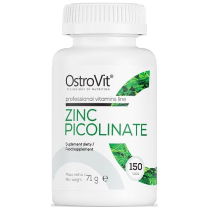OstroVit  Zinc Picolinate 15 mg  [150 Таблетки, 150 Дози]