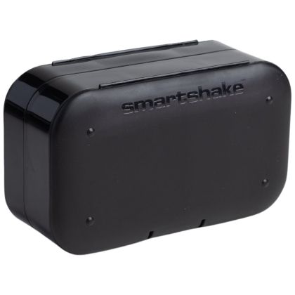 SmartShake  Pill Box Organizer 2-Pack | Black
