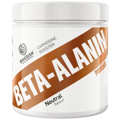 SWEDISH Supplements  Beta Alanine Powder  [300 грама, 75 Дози]