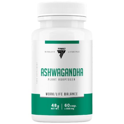 Trec Nutrition  Ashwagandha 666 mg | with 1.5% Withanolides  [60 капсули, 60 Дози]
