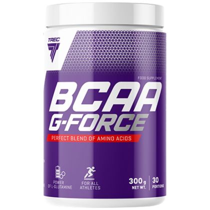 Trec Nutrition  BCAA G-Force | BCAA + Glutamine Powder  [300 грама, 30 Дози]