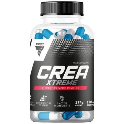 Trec Nutrition  Crea Xtreme | Creatine Matrix  [120 капсули, 30 Дози]
