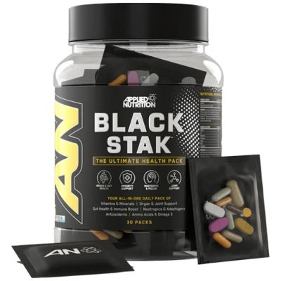Applied Nutrition  Black Stak | The Ultimate Health Pack  [30 Пакета, 30 Дози]