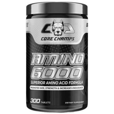 Core Champs by Kai Greene  Amino 6000 1000 mg  [300 Таблетки, 75 Дози]