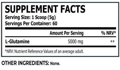 Core Champs by Kai Greene  Glutamine Powder  [300 грама, 60 Дози]