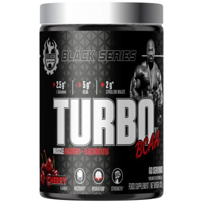 Dexter Jackson Signature Series  Black Series | Turbo BCAA Muscle Recovery & Electrolytes  [420 грама, 60 Дози]