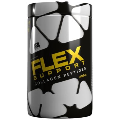 FA Nutrition  Flex Support | Hydrolyzed Collagen Peptides + Glucosamine, Chondroitin, MSM, Hyaluronic Acid  [495 грама, 30 Дози]