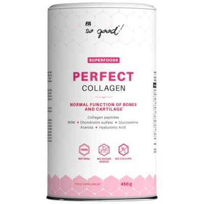 FA Nutrition  Perfect Collagen / with Glucosamine, Chondroitin, MSM, Hyaluronic  [450 грама, 30 Дози]