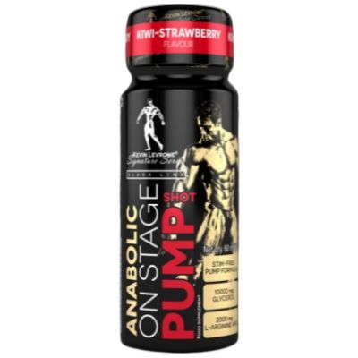 Kevin Levrone  Anabolic On Stage Pump Shot | Stimulant-Free Glycerol & AAKG Mega Pump  [60 мл, 1 Доза]