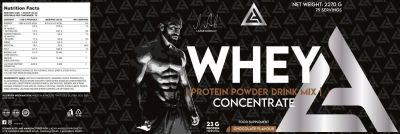 Lazar Angelov Nutrition  LA Whey Protein Powder Drink Mix | Concentrate  [2270 грама, 75 Дози]