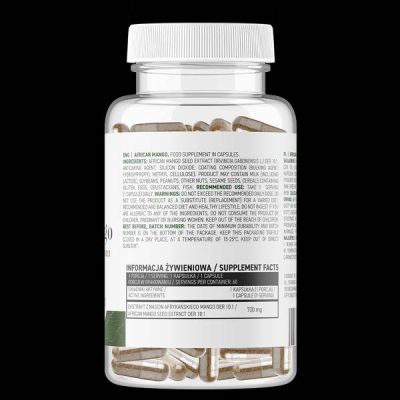 OstroVit  African Mango 700 mg / Vege  [60 капсули, 60 Дози]