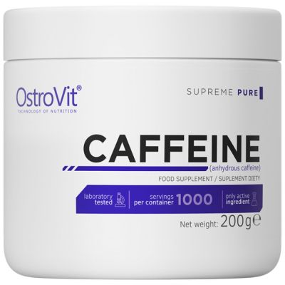 OstroVit  Caffeine Powder  [200 грама, 1000 Дози]
