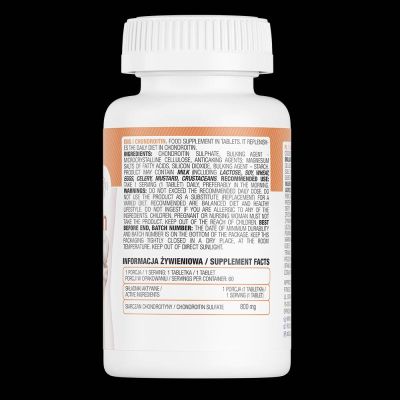 OstroVit  Chondroitin Sulfate 800 mg  [60 Таблетки, 60 Дози]