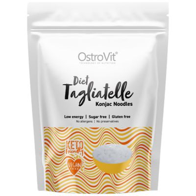 OstroVit  Diet Tagliatelle | Keto-Friendly Low-Calorie Konjac Noodles  [400 грама]
