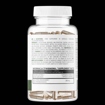 OstroVit  Glutathione 200 mg / Vege  [90 капсули, 90 Дози]