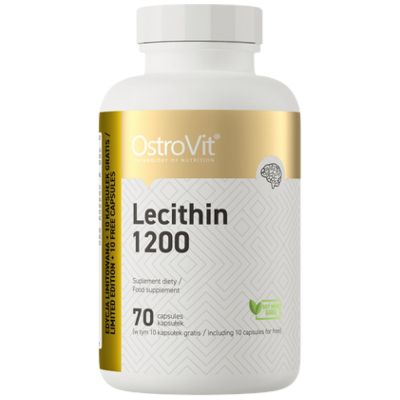 OstroVit  Lecithin 1200 / NO GMO  [70 Гел капсули, 70 Дози]