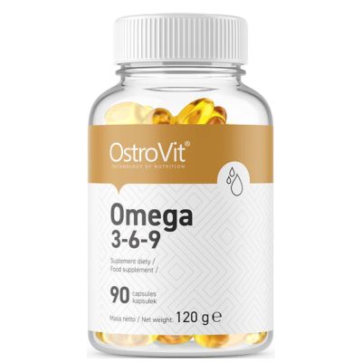 OstroVit  Omega 3-6-9  [90 Гел капсули, 90 Дози]