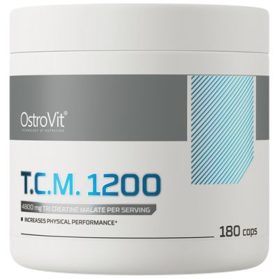 OstroVit  Tri Creatine Malate / TCM 1200 mg  [180 капсули, 45 Дози]