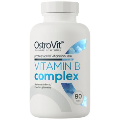 OstroVit  Vitamin B Complex + C & E  [90 Таблетки, 90 Дози]