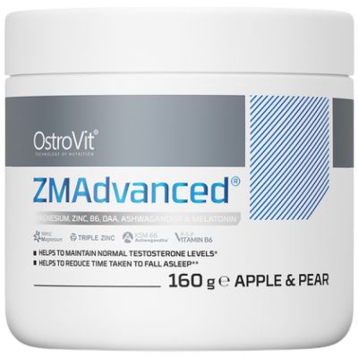 OstroVit  ZMAdvanced | DAA, Ashwagandha and Melatonin  [160 грама, 45 Дози]