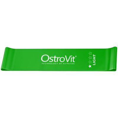 OstroVit  Непрекъснат тренировъчен ластик Light / Зелен