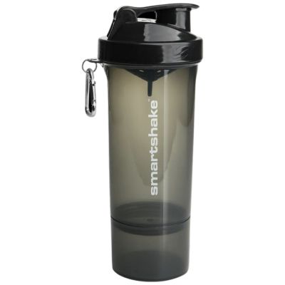 SmartShake  2Go Smart Shaker Slim | Gunsmoke Black  [500 мл]