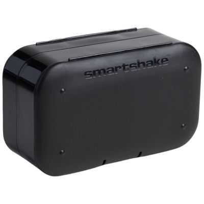 SmartShake  Pill Box Organizer 2-Pack | Black