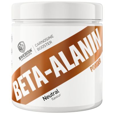 SWEDISH Supplements  Beta Alanine Powder  [300 грама, 75 Дози]