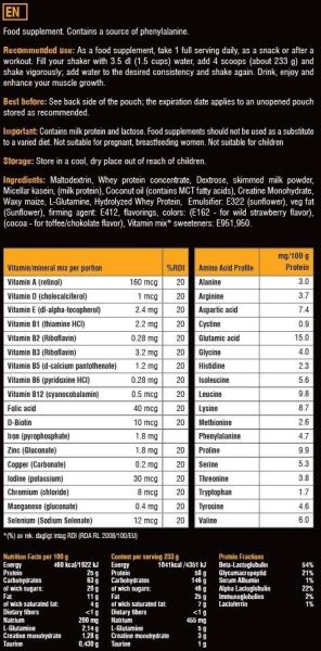 SWEDISH Supplements  Massive Mass Gainer  [7000 грама, 30 Дози]