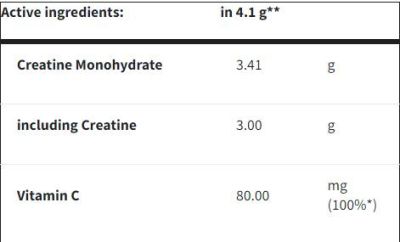 Trec Nutrition  Creatine Mono+ | with Vitamin C  [300 грама, 73 Дози]
