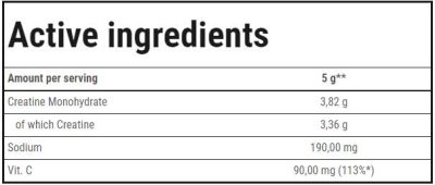 Trec Nutrition  Creatine Sport | Creatine Monohydrate Powder  [300 грама, 60 Дози]