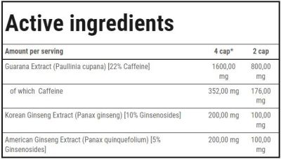 Trec Nutrition  Herbal Energy  [120 капсули, 60 Дози]