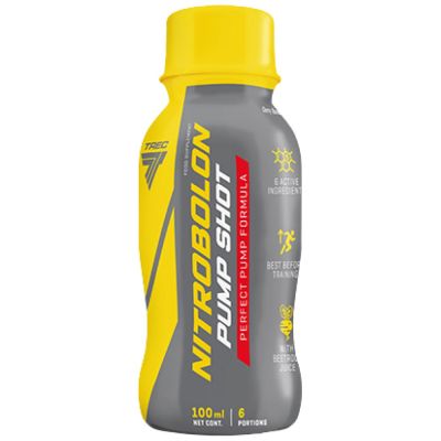 Trec Nutrition  Nitrobolon Shot | Stimulant-Free Pre-Workout  [100 мл, 2 Дози]