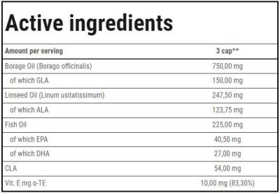 Trec Nutrition  Omega 3-6-9  [90 Гел капсули, 30 Дози]