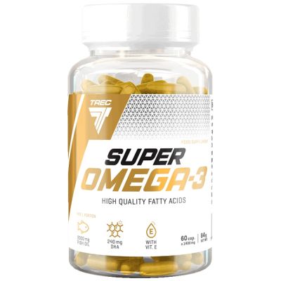 Trec Nutrition  Super Omega-3  [60 Гел капсули, 30 Дози]