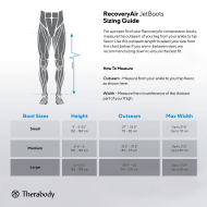 RecoveryAir JetBoots - ботуши за лимфен дренаж