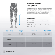 RecoveryAir PRO  - ботуши за лимфен дренаж