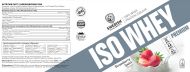 SWEDISH Supplements  ISO Whey / Premium Isolate Protein  [700 грама, 20 Дози]